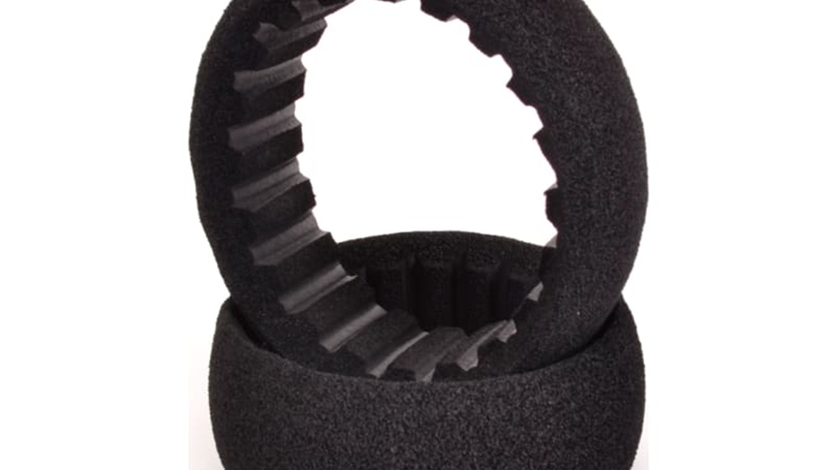 RC tires showing different rubber compounds